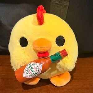 Snackle - Yellow Chicken plush - Tabasco Bottle